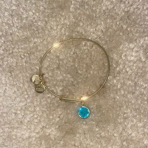 Alex and Ani December Blue Zirconia Bracelet